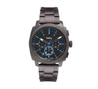 Fossil New Machine Watch for Men, 44mm Quartz Chronograph Movement with Stainless Steel