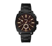 Fossil New Machine Watch for Men, 44mm Quartz Chronograph Movement with Stainless Steel