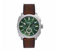 Fossil New Machine Watch for Men, 44mm Quartz Chronograph Movement with Stainless Steel or Leather Strap