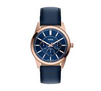 Fossil Pearson Reloj para Hombre de Acero Inoxidable Color Oro Rosa de 42MM, FS6196