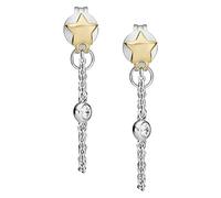 FOSSIL Pendientes Elliott Diamonds by The Yard Stars JFS00559998 Marca, Plata y oro