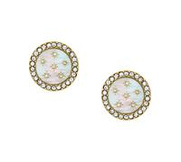FOSSIL Pendientes 'Merrit' oro / transparente One Size EUR