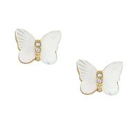 Fossil - Pendientes Sutton Radiant Wings - Accessories - Mujer - Amarillo - ONE SIZE -
