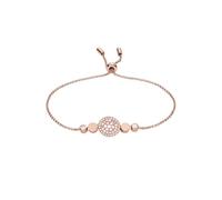 Fossil Pulsera Para Mujer Mop, Longitud Interior Mín.: 165mm Rose Gold Stainless Steel Bracelet, JF02905791