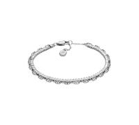 Fossil Heritage D-Link JA7273040 - Pulsera para Mujer (metal plateado), color plateado, Talla única, Latón, No es una piedra preciosa, Gris Metal