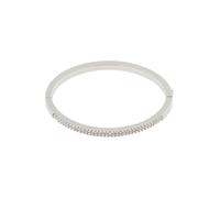 Fossil Pulsera Ellis de acero inoxidable plateado para Mujer, JF04863040, Talla única, Acero inoxidable, No es una piedra preciosa, Tono Plateado