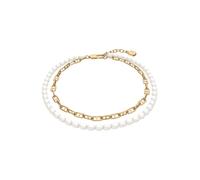 FOSSIL Pulsera 'Heritage' oro / blanco One Size EUR