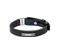 FOSSIL Pulsera 'MACHINE' azul noche / negro One Size EUR