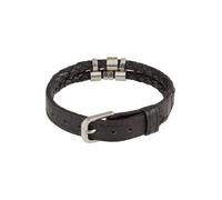 FOSSIL Pulsera negro / plata One Size negro / plata