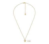 FOSSIL Pulsera oro / transparente, Talla One Size