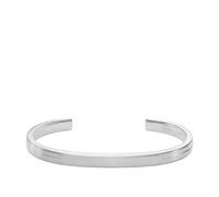 Fossil Brazalete abierto para hombre All Stacked Up de acero inoxidable, JF04558040