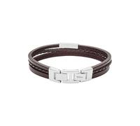 FOSSIL Pulsera marrón oscuro / plata One Size marrón oscuro / plata