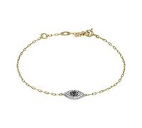 Fossil Pulsera para Las Mujeres de Plata Esterlina, Longitud: 165 mm + 30 mm, Ancho: 12,4 mm, Altura: 7,6 mm de Oro, Plata 14K Chapado En Oro Pulsera de Plata Esterlina, JFS00582998, Ámbar Dorado