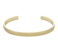 Fossil Pulsera para Mujer Harlow, Longitud: 175mm, Ancho: 5.2mm Pulsera de Acero Inoxidable Dorada, JF04117710, Ámbar Dorado