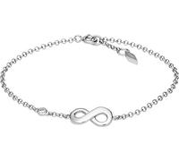 Fossil Pulsera para Mujer Plata de Ley, Pulsera de Plata de Ley, JFS00393040, Plata