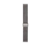 Fossil Pulsera reloj intercambiable Hombre 22mm Acero inox ahumado, S221441, Plata Oscuro