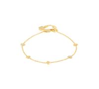 Fossil Sutton JA7299710 - Pulsera de latón dorado para mujer