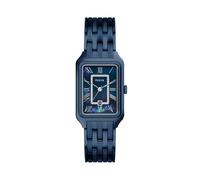Fossil Raquel ES5479 - Reloj para Mujer | Tamaño de la caja de 26 mm, cuarzo de tres manecillas, azul marino, acero inoxidable