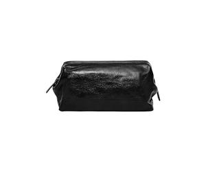Fossil regalo per gli uomini Travel, kit de afeitado de piel negro 26.7 cm largo x 14.6 cm ancho x 15.3 cm alto MLG0724001