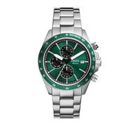 FOSSIL Reloj analógico 'AUTOCROSS' verde oscuro / plata One Size verde oscuro / plata