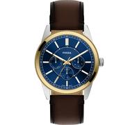 FOSSIL Reloj analógico azul / marrón / oro One Size EUR