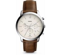 FOSSIL Reloj analógico beige claro / marrón / plata One Size EUR