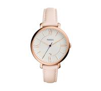 Fossil Reloj analógico de cuarzo para mujer con correa de piel
