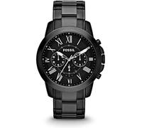 FOSSIL Reloj analógico 'Grant' negro / blanco One Size negro / blanco