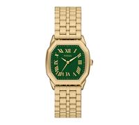 FOSSIL Reloj analógico 'HARLOW' oro / esmeralda One Size EUR