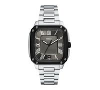 FOSSIL Reloj analógico negro / plata / blanco Hombre FOSSIL One Size negro / plata / blanco
