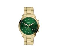 FOSSIL Reloj analógico 'NEUTRA' oro / verde oscuro One Size oro / verde oscuro