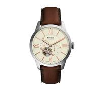Fossil Reloj Analógico para Hombre de Automático con Correa en Cuero ME3266, 8.7Lx8.7Wx7Hcm, Camel