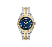 Fossil Reloj Analógico para Hombre de Cuarzo con Correa en Acero Inoxidable FS6141