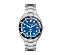 Fossil Reloj Analógico para Hombres de Cuarzo con Correa en Acero Inoxidable FS6064