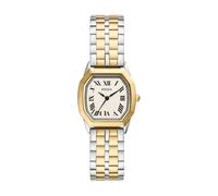 Fossil Reloj Analógico para Mujer de Cuarzo con Correa en Acero Inoxidable, Tono Oro y Plata, 27 mm, ES5362
