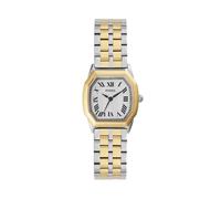 Fossil Reloj Analógico para Mujer de Cuarzo con Correa en Acero Inoxidable, Tono Oro y Plata, 27 mm, ES5362