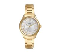 Fossil Reloj Analógico para Mujeres de Cuarzo con Correa en Acero Inoxidable, Tono Oro, 38 mm, ES5395