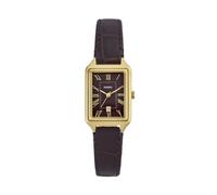Fossil Reloj Analógico para Mujeres de Cuarzo con Correa en Cuero ES5367