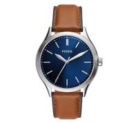 FOSSIL Reloj Analógico para Unisex de Cuarzo con Correa en Cuero BQ2863