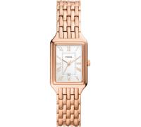 FOSSIL Reloj analógico 'Raquel' oro rosa / negro / blanco, Talla One Size