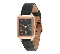 FOSSIL Reloj analógico 'RAQUEL' oro rosa / verde oscuro, Talla One Size