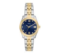 FOSSIL Reloj analógico 'SCARLETTE' navy / oro / plata One Size navy / oro / plata