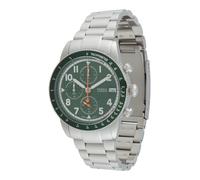 FOSSIL Reloj analógico 'SPORT TOURER' verde oscuro / plata One Size verde oscuro / plata