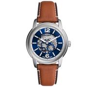 Fossil Reloj automático ME3263, Marrón y Azul