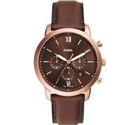 Fossil Reloj Cronógrafo para Hombres de Cuarzo con Correa en Cuero FS6026