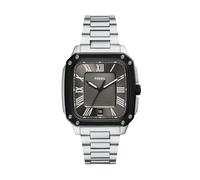 FOSSIL Reloj analógico negro / plata / blanco Hombre FOSSIL One Size negro / plata / blanco