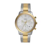 Fossil Reloj Neutra para Hombre, Movimiento cronógrafo de Cuarzo con Correa de Acero Inoxidable