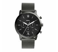 Fossil Reloj Neutra para Hombre, Movimiento cronógrafo de Cuarzo con Correa de Acero Inoxidable