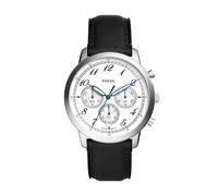 Fossil Reloj Neutra para Hombre, Movimiento cronógrafo de Cuarzo con Correa de Piel