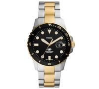 Fossil reloj blue acero inoxidable con tres agujas rf fs5951